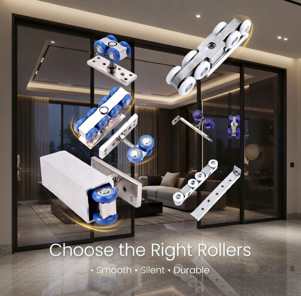  Kako odabrati valjke za šuplja klizna vrata u 2026.: Potpuni vodič za kupce